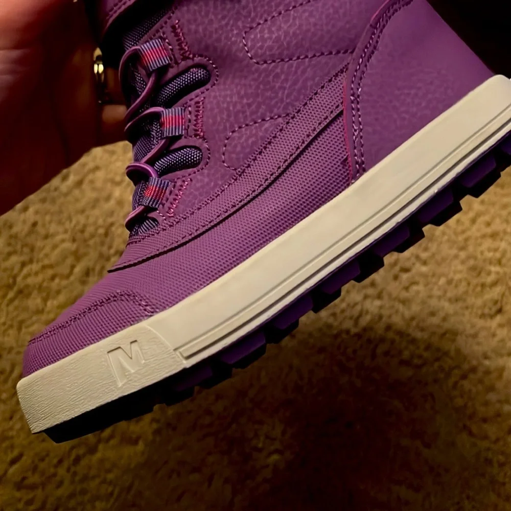 Kids Purple Winter Boots - Merrell